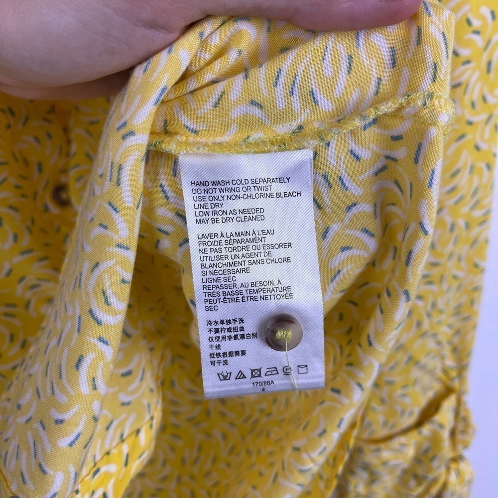 Anthropologie Maeve Blithe Button Down Blouse Top… - image 5